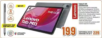 Expert Lenovo TABLET M11 ZADA0134SE offerta