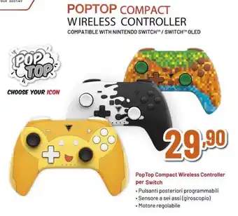 Expert POPTOP COMPACT WIRELESS CONTROLLER offerta