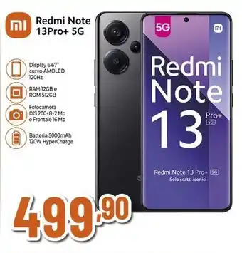 Expert Redmi Note 13Pro+ 5G offerta