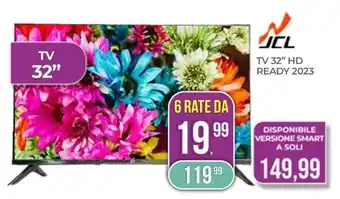 JCL TV 32" HD READY 2023