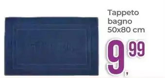 Tappeto bagno 50x80 cm