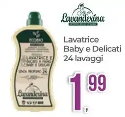Lavanderína Lavatrice Baby e Delicati 24 lavaggi