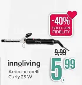 Portobello innoliving Arricciacapelli Curly 25 W offerta