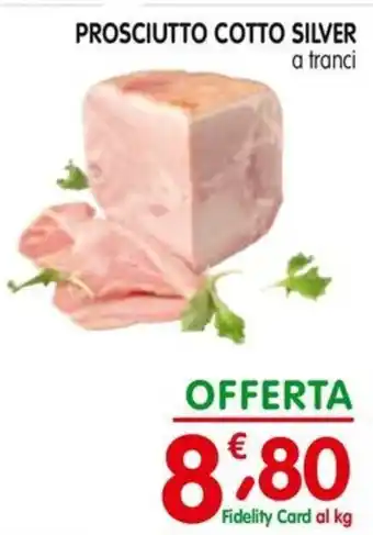 D'Ambros PROSCIUTTO COTTO SILVER a tranci offerta