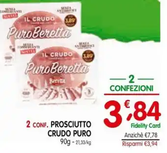 D'Ambros PROSCIUTTO CRUDO PURO 90 g offerta