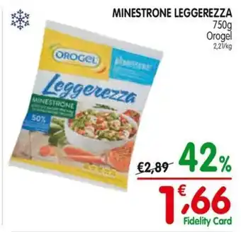 D'Ambros MINESTRONE LEGGEREZZA 750g Orogel offerta