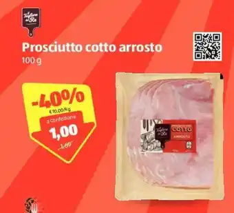 ALDI Prosciutto cotto arrosto 100g offerta