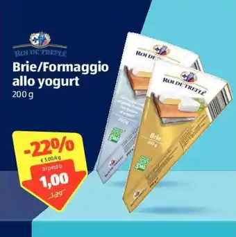 ALDI Brie/Formaggio allo yogurt 200g offerta