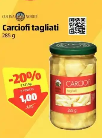 ALDI Carciofi tagliati 285g offerta