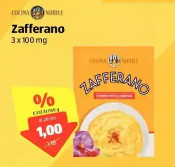 ALDI Zafferano 3x100mg offerta
