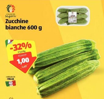 ALDI Zucchine bianche 600g offerta