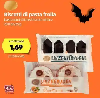 ALDI Biscotti di pasta frolla 200g/225g offerta