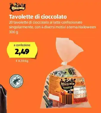 ALDI Tavolette di cioccolato 300g offerta