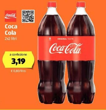 ALDI Coca-Cola 2x2 litri offerta