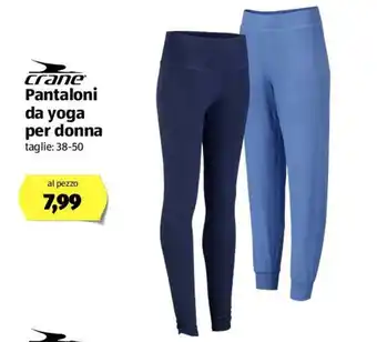 Crane Pantaloni da yoga per donna
