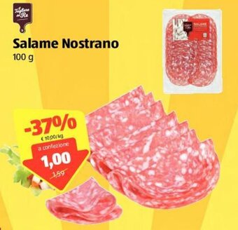 ALDI Salame Nostrano 100g offerta