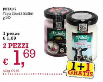 A&O Pittalis Yogurt Senza Glutine 140g offerta
