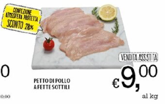 A&O Petto di Pollo a fette sottili offerta