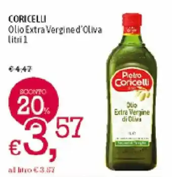 A&O Coricelli Olio Extra Vergined'Oliva 1 litri offerta