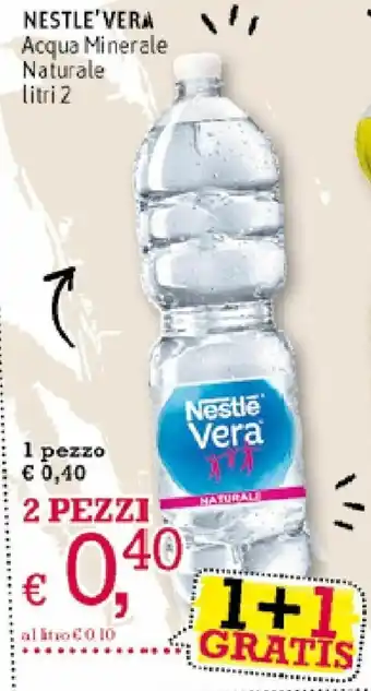 A&O Nestle'Vera Acqua Minerale Naturale 2 litri offerta