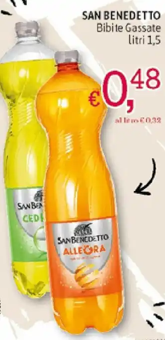 A&O San Benedetto Bibite Gassate 1,5 litri offerta
