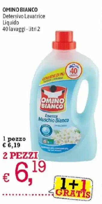 A&O Omino Bianco 40 lavaggi2 litri offerta