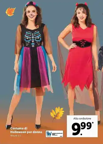 Costume di Halloween per donna S-L