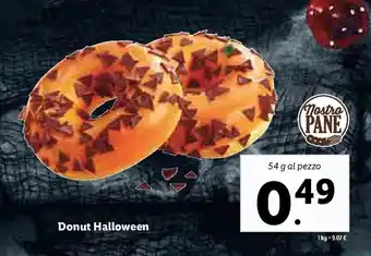 Lidl Donut Halloween 54g offerta