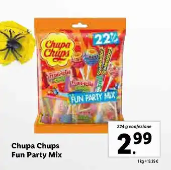 Lidl Chupa Chups Fun Party Mix 224g offerta