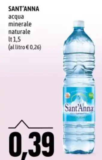 Madis SANT'ANNA acqua minerale naturale lt 1,5 offerta