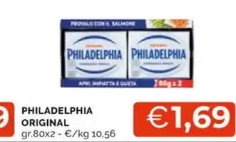 Mercatò PHILADELPHIA ORIGINAL gr. 80x2 offerta