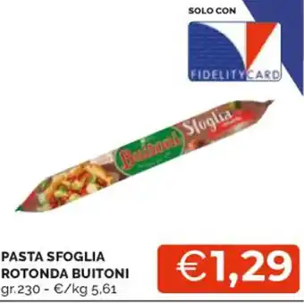 Mercatò PASTA SFOGLIA ROTONDA BUITONI gr.230 offerta
