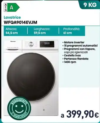 Unieuro Lavatrice WFQA9014EVJM offerta