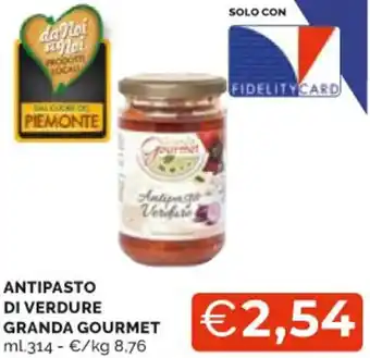 ANTIPASTO DI VERDURE GRANDA GOURMET ml.314