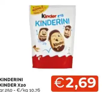 KINDERINI KINDER X20 gr 250