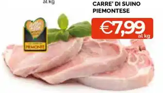 Mercatò Local CARRE' DI SUINO PIEMONTESE offerta