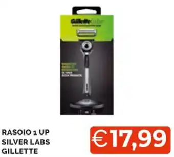 Mercatò RASOIO 1 UP SILVER LABS GILLETTE offerta