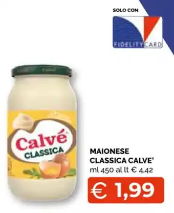 Mercatò Local MAIONESE CLASSICA CALVE' ml 450 offerta