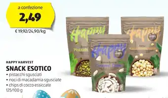 ALDI HAPPY HARVEST SNACK ESOTICO offerta