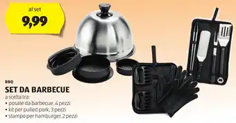 ALDI BBQ SET DA BARBECUE offerta