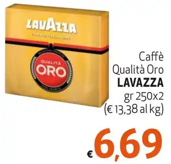 Maxi Supermercati Caffè Qualità Oro LAVAZZA gr 250x2 offerta