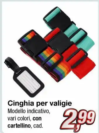 Cinghia per valigie