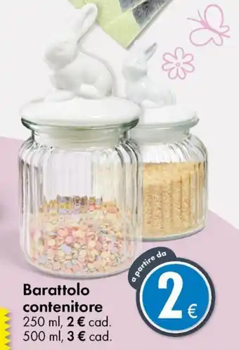 Tedi Barattolo contenitore 250 ml offerta