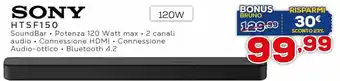 Euronics Sony HTSF150 offerta