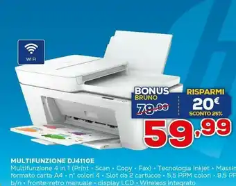 Euronics HP Multifunzione DJ4110E offerta