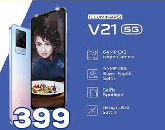 Euronics Vivo V21 5G offerta