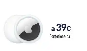 Unieuro AirTag Confezione da 1 offerta