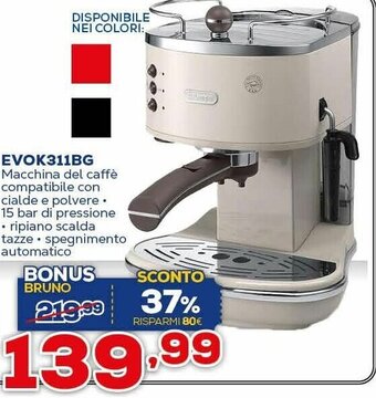 Euronics DeLonghi EVOK311BG offerta