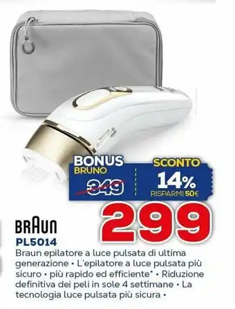 Euronics Braun PL5014 offerta