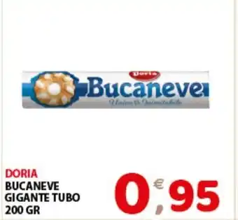 Mio Market DORIA BUCANEVE GIGANTE TUBO 200 GR offerta